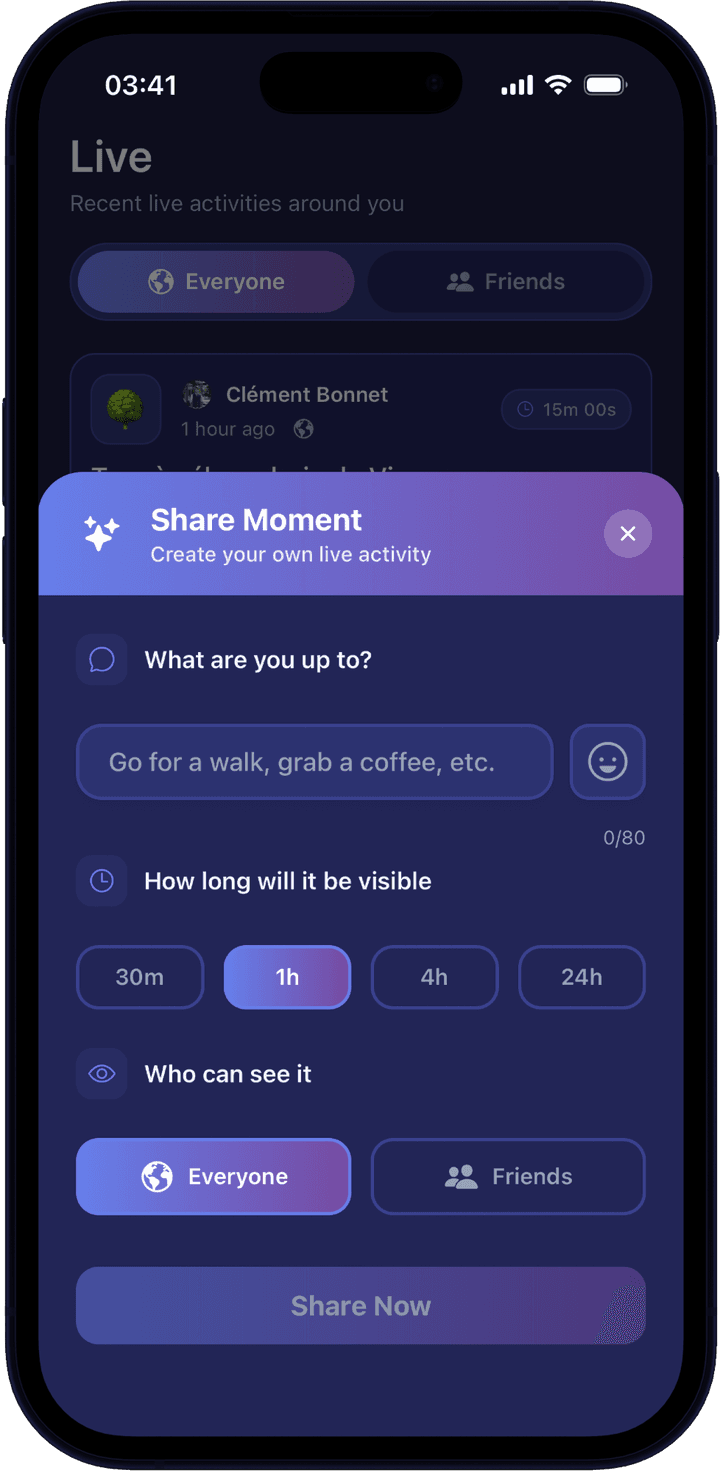 Era app live screen